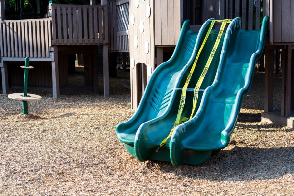 Play Area Mulch Installation in Saint Petersburg