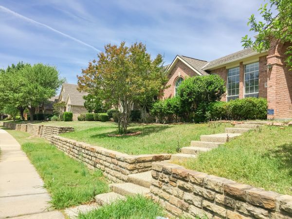 Sloped Yard Landscaping in Saint Petersburg
